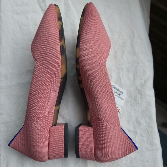 Rothy's Pink and Blue Flats - Picture 3 of 16